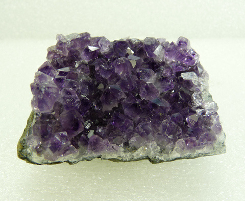 Amethyst quartz crystals on matrix