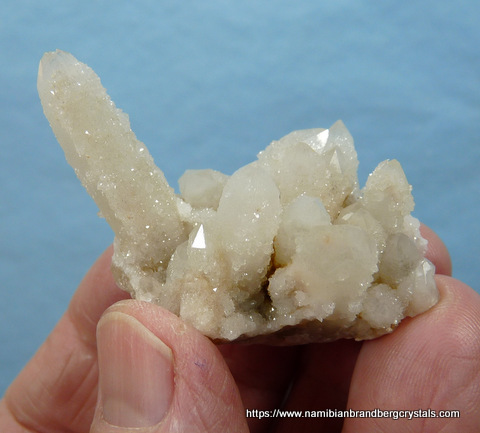 Smoky quartz crystal