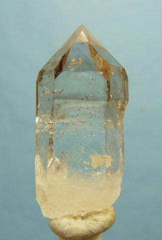 Semi-sceptre smoky quartz specimen
