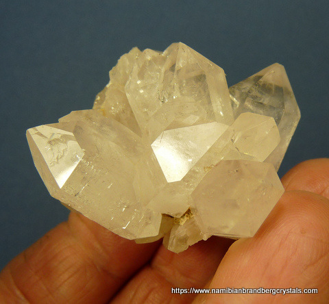 Quartz crystal group from 2004 find