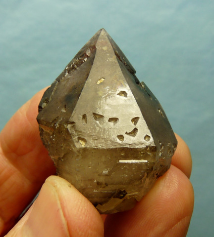 Smoky / amethyst phantom quartz crystal