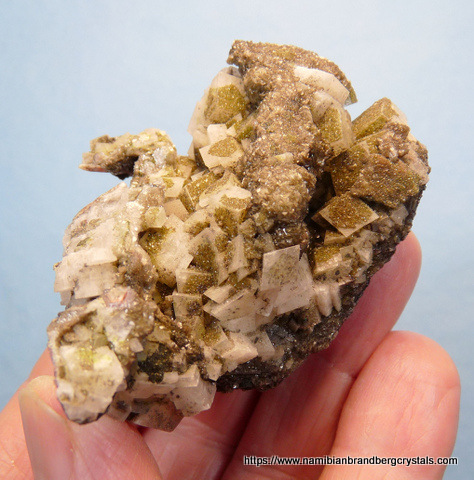 Very unusual calcite specimen with unusual crystal habit