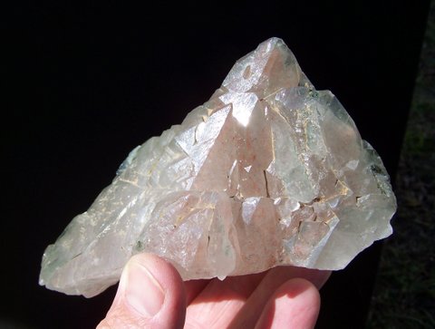 Beautiful display specimen Jan Coetzee Quartz Crystal