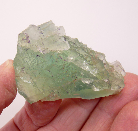 Fluorite from a relatively new find in 2022
