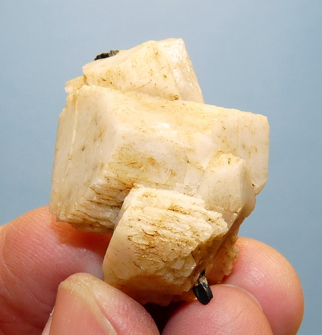 Feldspar crystals with aegirine